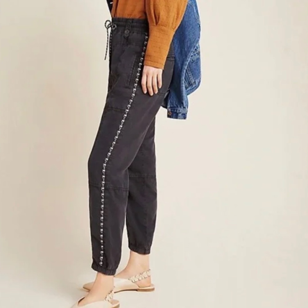 Anthropologie Byron Seamed Soft Utility Joggers Size XS